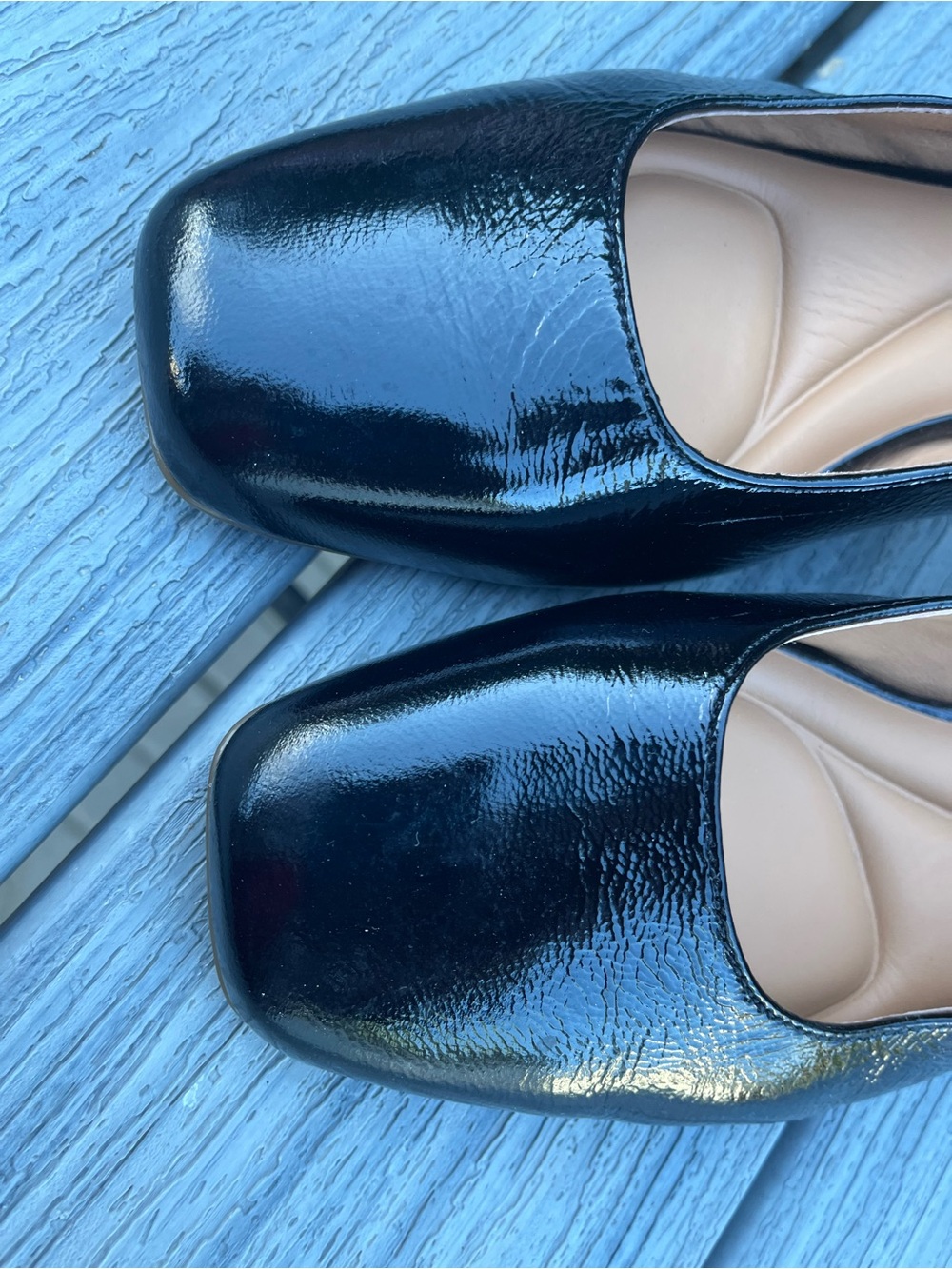 Sofft Leyla Black Patent Slingback Pumps - Comfortable Women's Heels Office 10M - Picture 4 of 12